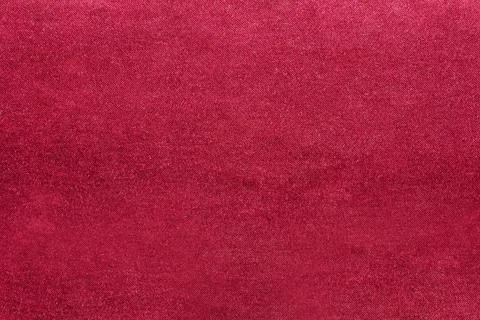 Texture backdrop photo of red colored cotton cloth. Stock Photos