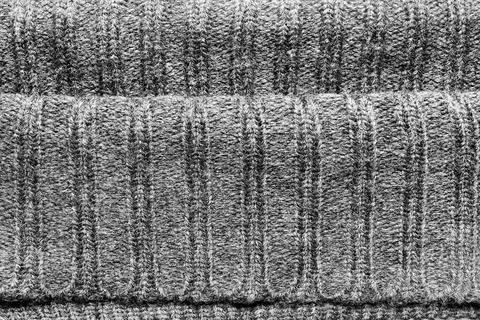 Texture backdrop photo of wool knitted fabric. Stock Photos