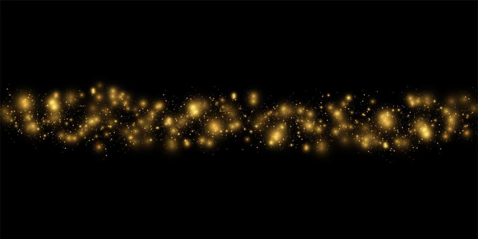Texture background abstract black and golden Glitter and elegant for Christmas Illustrazione stock