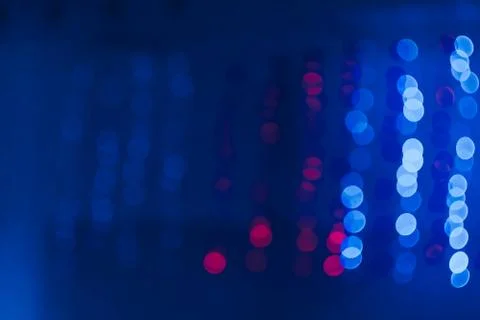 The texture of the background blur to bake multi-colored lights Fotos Stock