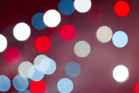 The texture of the background blur to bake multi-colored lights Stock Photos