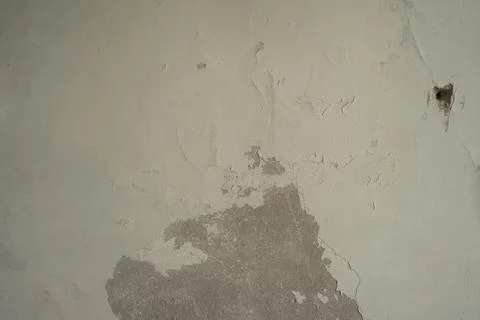 Texture background concept. Abstract grunge old white wall with peeling paint Stock Photos