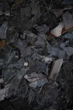 Texture background of destruction, shrapnel, ruin Stock Photos