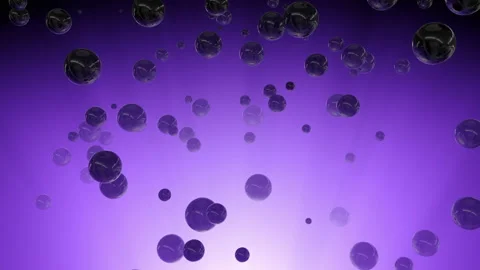 Texture background from lilac balls in the rays of light. Stock Footage 170509865