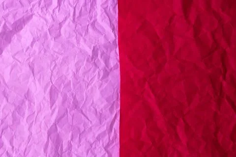 The texture of the background is made of crumpled red and pink paper 스톡 사진