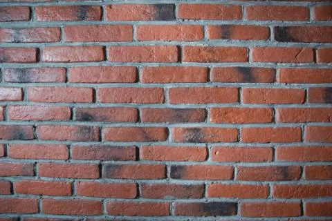 Texture background. Modern brick wall, brown brick wall textur for background Stock Photos