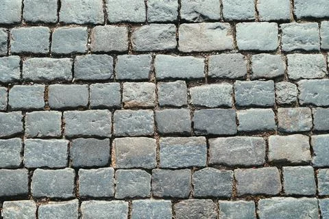 Texture background old stone paving stone gray background Stock Photos