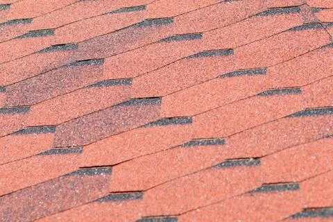 Texture, background, pattern. roofing tiles. flexible, soft, bituminous, comp Foto stock