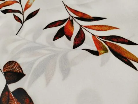 Texture, background, pattern. Silk fabrics of different shades Stock Photos