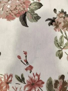 Texture, background, pattern. Silk fabrics of different shades Stock Photos