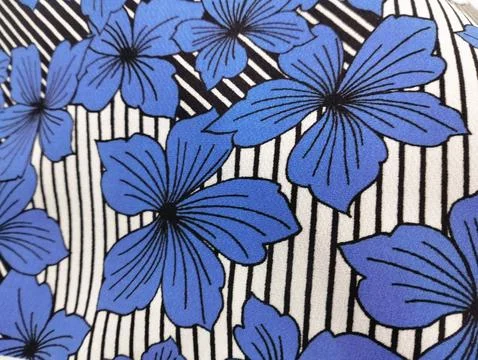 Texture, background, pattern. Silk fabrics of different shades Stock Photos