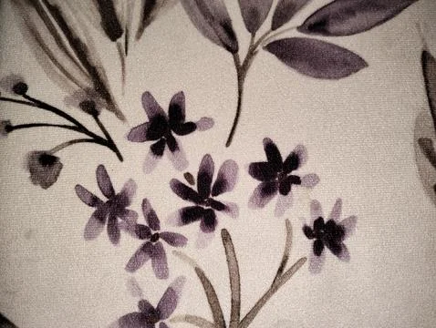 Texture, background, pattern. Silk fabrics of different shades Stock-Fotos