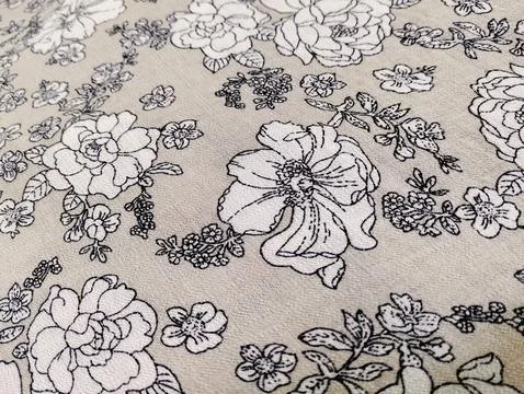 Texture, background, pattern. Silk fabrics of different shades Stock Photos