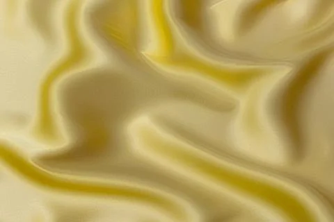 Texture, background, pattern. Texture of yellow or golden silk or cotton or w Stock Photos