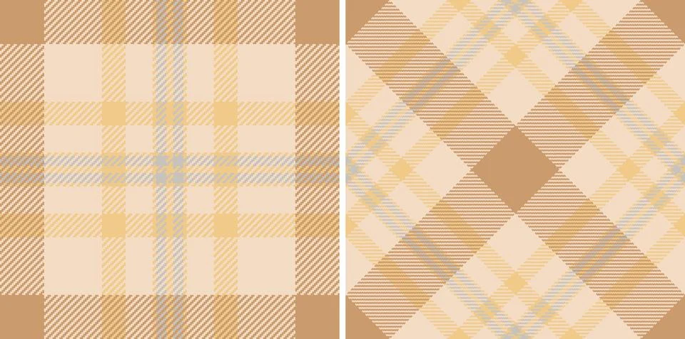Texture background plaid of fabric vector pattern with a check seamless tex.. Stock Illustration