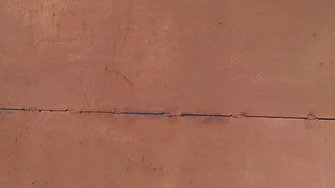 Texture background red metal and white mesh Stock Footage 112804196