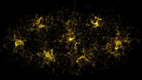 Texture background smooth, abstract movement of graphic elements Stock Footage 319763061