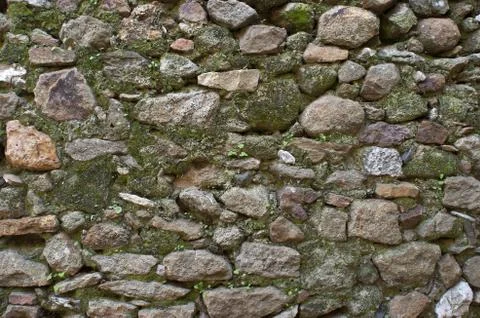 Texture, background, stone wall Stock Photos