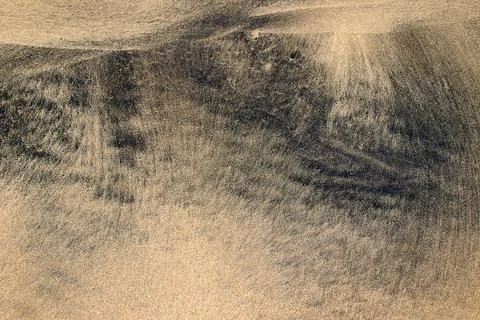 Texture Background Structure Sand yellow black. Stock Photos