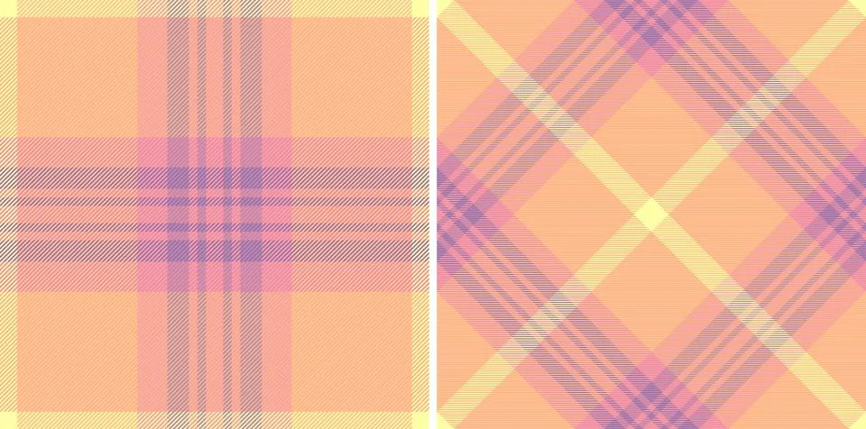 Texture background tartan of vector fabric pattern with a seamless plaid te.. 库存插图