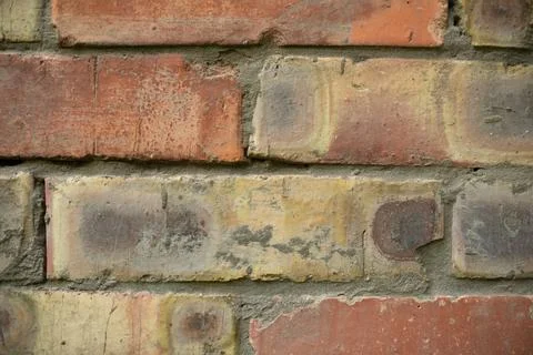 Texture background for your design, brick wall, red brick Stock Photos