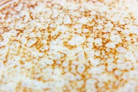Texture of baked pancake Stock Photos