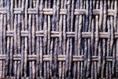 Texture of basket weaving Foto stock