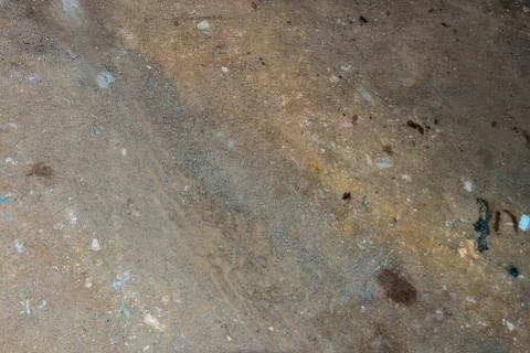 Texture beach sandy surface with ripples formed Photos