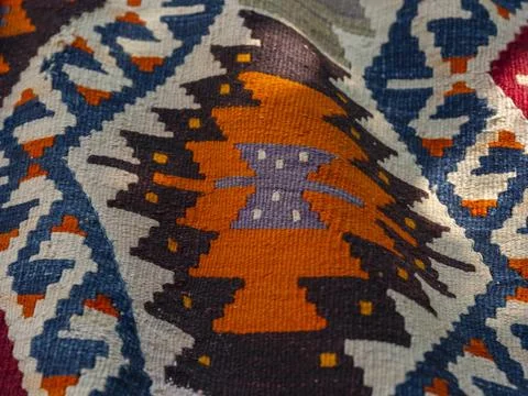 Texture of a beautiful carpet Stock Photos