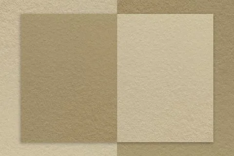 Texture of beige and brown paper background with geometric shape and pattern, Foto stock