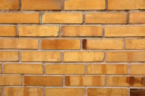 Texture of beige brick wall as background 스톡 사진