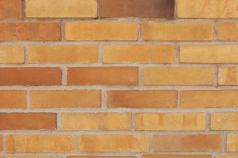 Texture of beige brick wall as background 스톡 사진