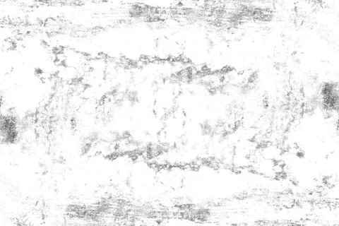 Texture is black and white background, Pattern of cracks, chips, scuffs, dust Stock Illustration