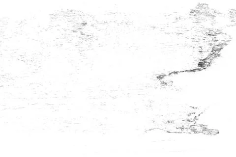 Texture is black and white background, Pattern of cracks, chips, scuffs, dust Stock Illustration