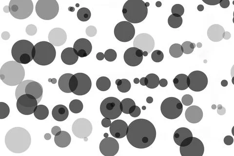 Texture of black and white circles Stock Illustration
