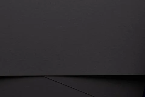 Texture with black backdrop. Modern sheet, dark shadow space. Chic premium Stock Photos