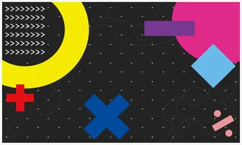 The texture on a black background with white dots Stock Illustration