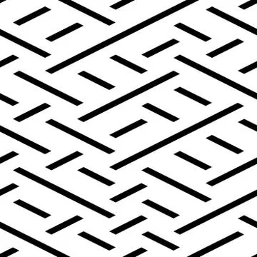 Texture with black bands, modern stylish image. Stock Illustration