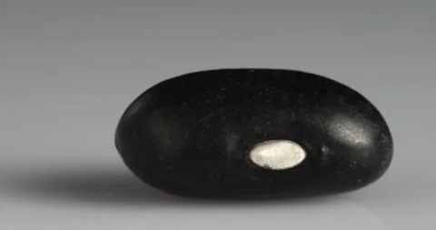 The texture of black beans close-up. Macro legume. Видео 166494150