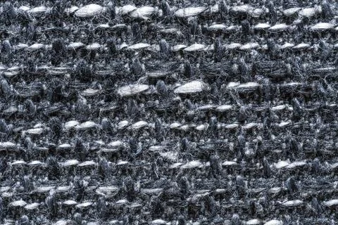 Texture on black fabric Stock Photos