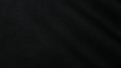 Texture of Black Fleece Fabric, Waves, Background, Unique Design, Exclusive Stock Footage 302182551