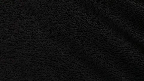 Texture of Black Leather, Waves, Background, Unique Design, Exclusive Stock Footage 302182304