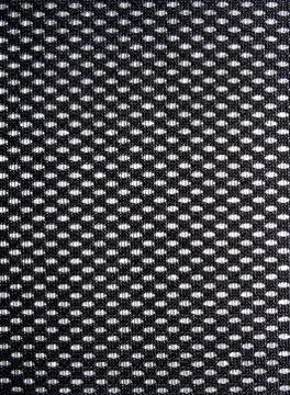 The texture of the black mesh.Black mesh background on white background. Stock Photos