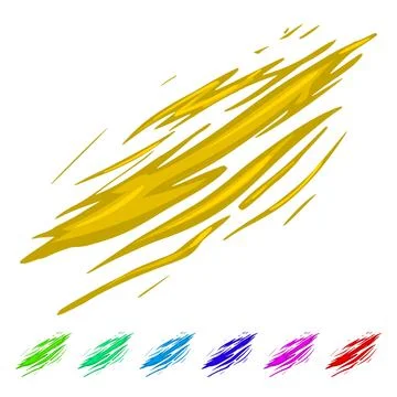 Texture blood splatter vector cartoon graphic Stock Illustration
