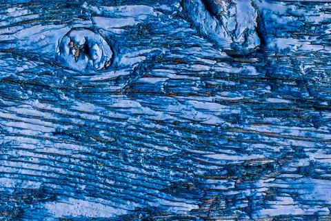 Texture of a blue board. Abstract background. Stock Photos