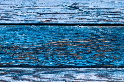 Texture of a blue board. Abstract background. Stock Photos
