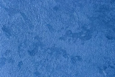 Texture of blue decorative plaster or stucco or concrete. Abstract backgrou.. Stock Photos