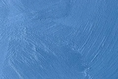 Texture of blue decorative plaster or stucco or concrete. Abstract backgrou.. Stock Photos