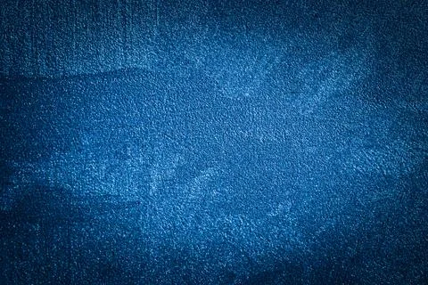 Texture of blue decorative plaster. Stock Photos
