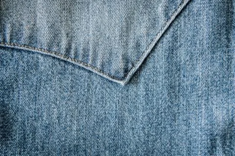 Texture of blue jeans background Stock Photos